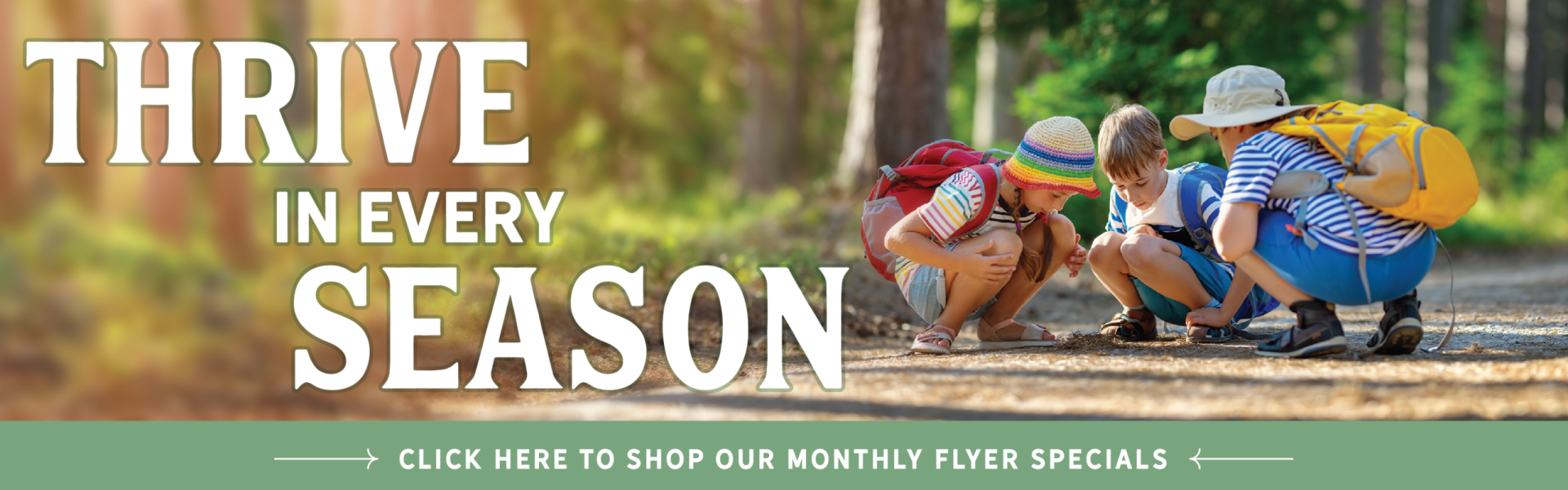 Click here to shop our monthly flyer specials!